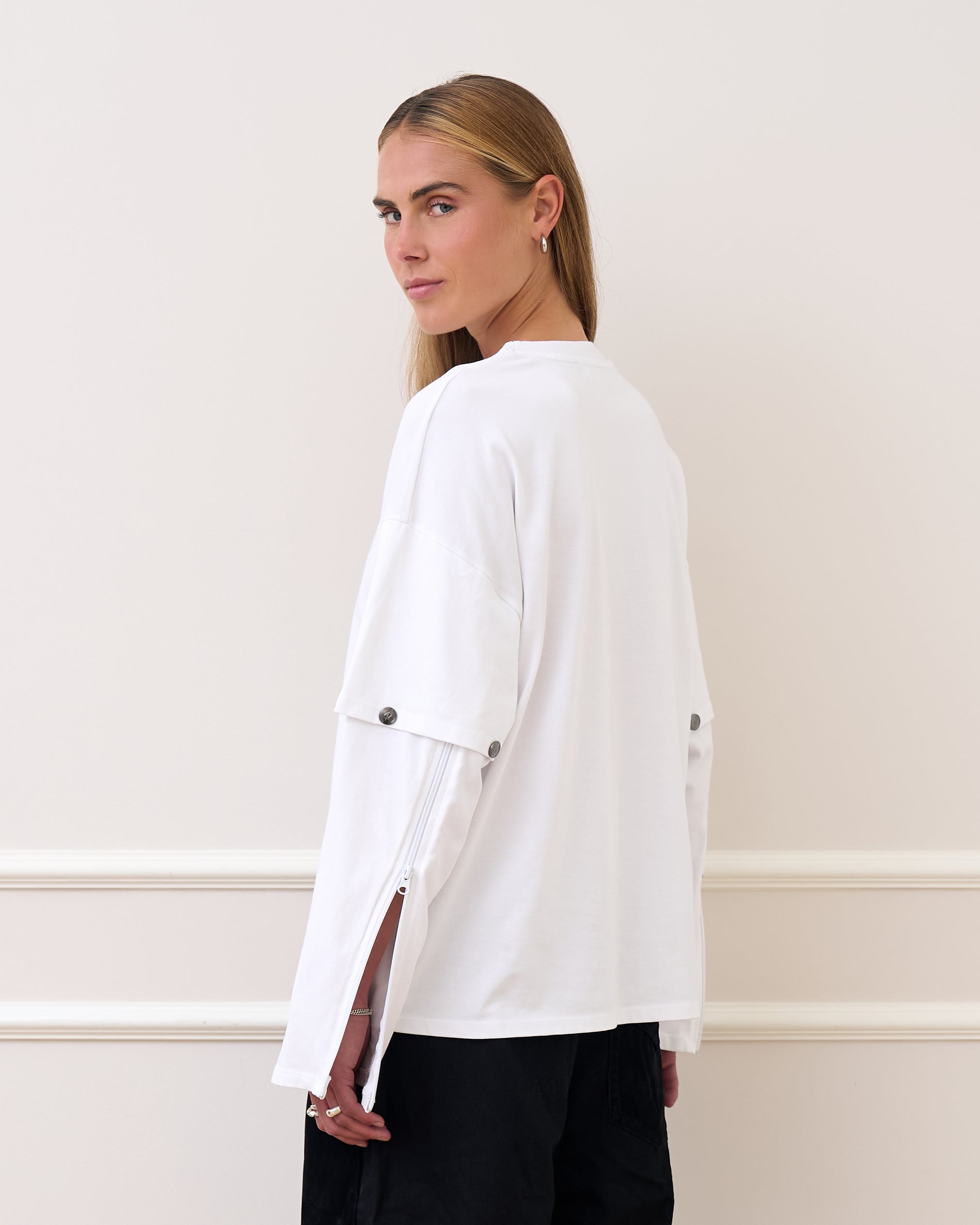 Signature Longsleeve - Weiß