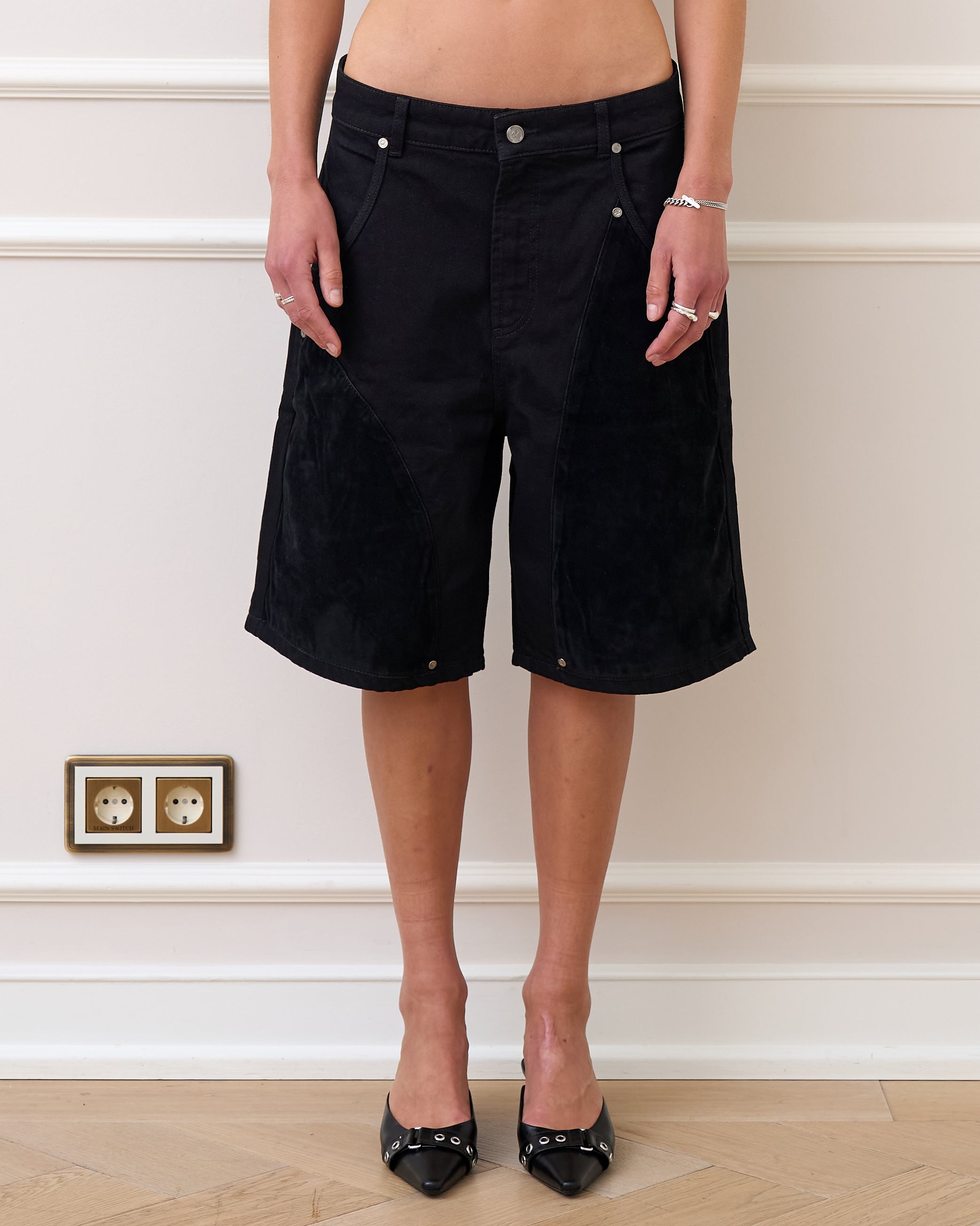 Suede Jorts