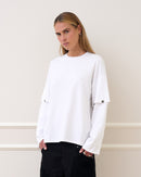 Signature Longsleeve - Weiß