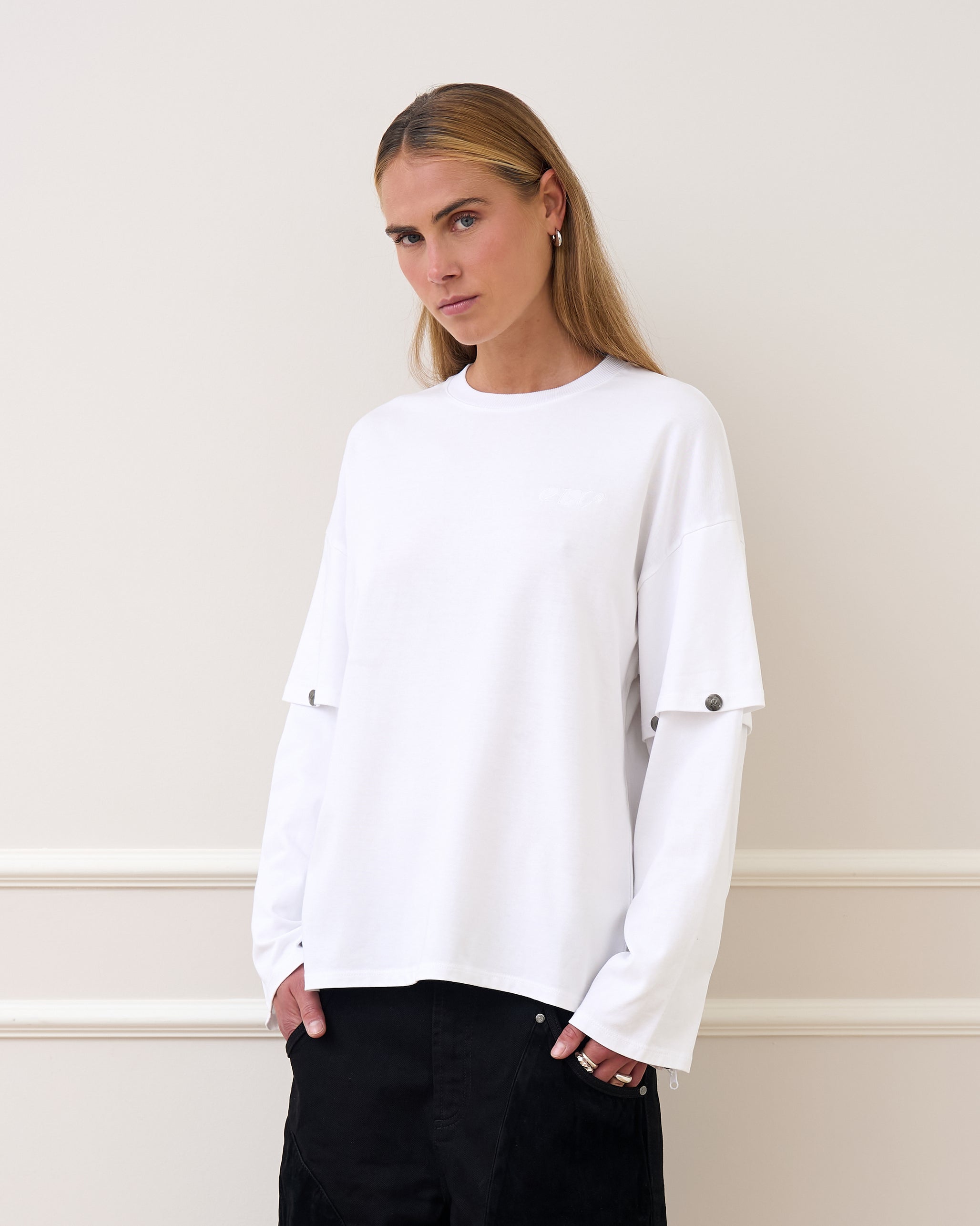 Signature Longsleeve - Weiß