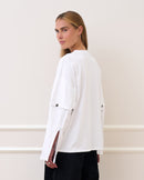Signature Longsleeve - Weiß